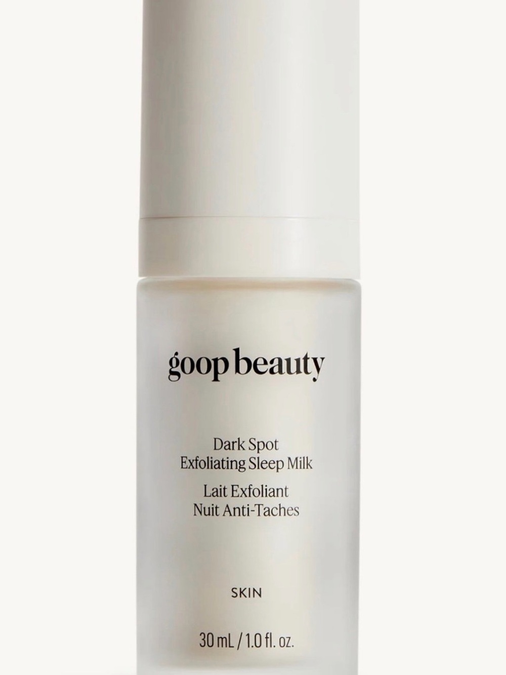 goop beauty Dark Spot Exfoliating Sleep Milk — Cream